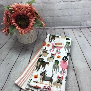 Dachshund halloween kitchen towel set of 2 The farmhouse